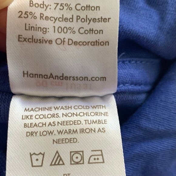 Hanna Andersson Baby boy Terry shorts and hoodie set 6-12 months - Picture 6 of 7